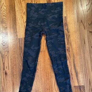 SPANX Kids Black Camouflage Leggings